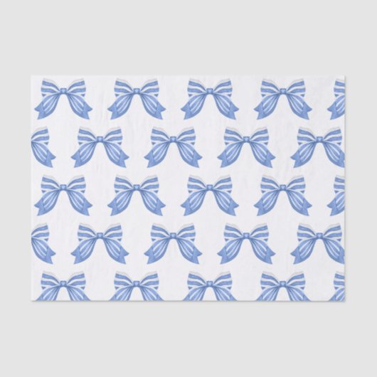 Papier Mousseline Chinoiserie Aquarelle Bows Tissu Papier (Recto)