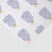 Papier Mousseline Chinoiserie Aquarelle Chic Oeufs (Détail)