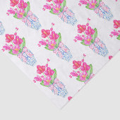 Papier Mousseline Chinoiserie Aquarelle Ginger Jar (Détail)