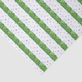 Papier Mousseline Chinoiserie Aquarelle Topiaire Tissu Papier (Détail)