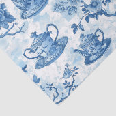 Papier Mousseline Chinoiserie French Toile Du Jouy Tea Motif (Détail)