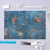 Papier Mousseline Chinoiserie Motif2 (Artisanat)