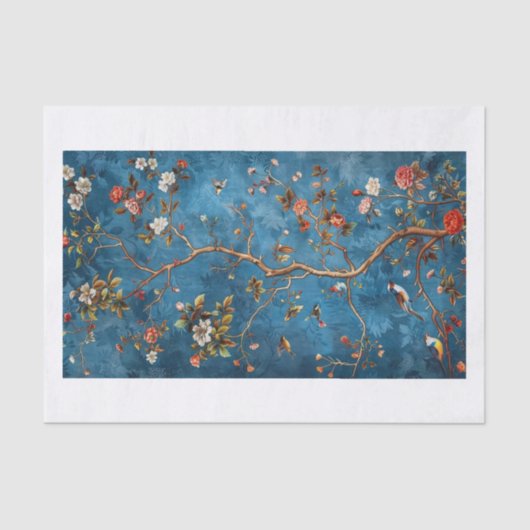 Papier Mousseline Chinoiserie Motif4 (Recto)