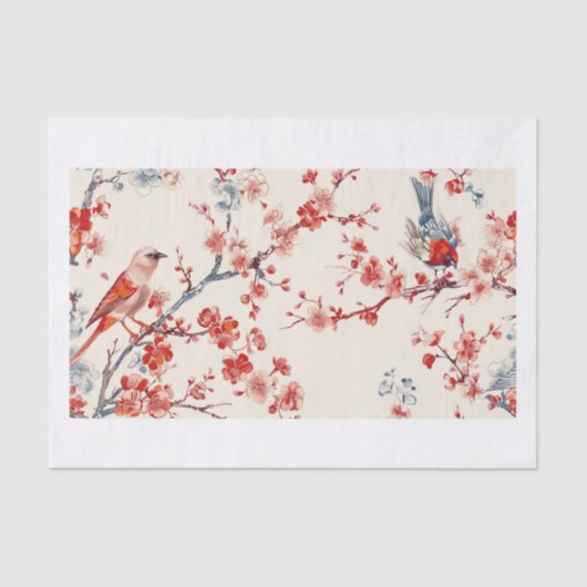 Papier Mousseline Chinoiserie Motif6 (Recto)