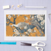 Papier Mousseline Chinoiserie Motif9 (Artisanat)