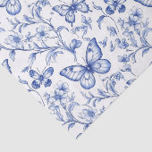 Papier Mousseline Chinoiserie Toile De Jouy Motif (Détail)