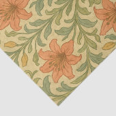 Papier Mousseline Chintz rustique branché William Morris motif (Détail)