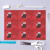 Papier Mousseline Chiot de Noël (Artisanat)