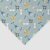 Papier Mousseline Chiot paw-ty, Fête d'anniversaire de chien, Casque (Détail)