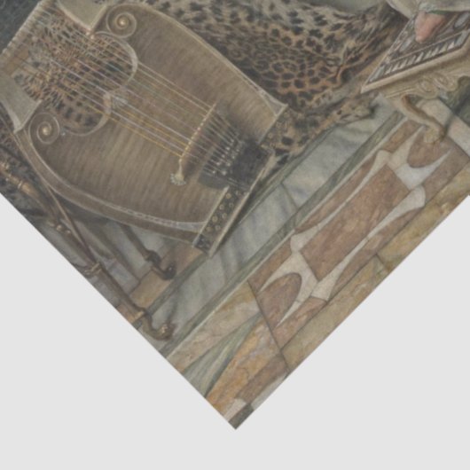 Papier Mousseline Chloe (par Edward Poynter) (Détail)