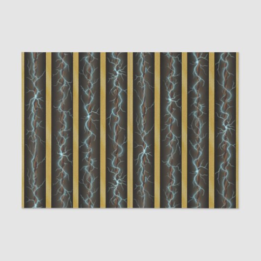 Papier Mousseline Choc électrique Imaginaire industriel Bandes en la (Recto)