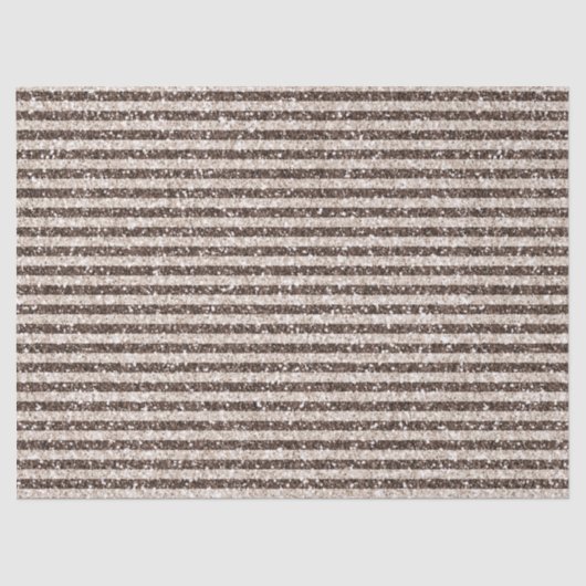 Papier Mousseline Chocolat Brown Parties scintillant de broussailles (Recto)