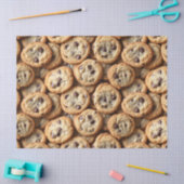 Papier Mousseline Chocolat Chip Cookies Motif Cuisine à thème (Artisanat)