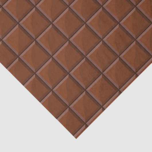Papier Mousseline Chocolat du lait (Détail)