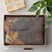 Papier Mousseline Chocolat Labrador Retriever Automne Découpage (Cadeau)