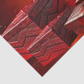 Papier Mousseline Chocolate Candy Holiday Tissue Paper (Détail)