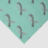 Papier Mousseline Choisissez N'Importe Quelle Couleur Cancer Maladie (Détail)