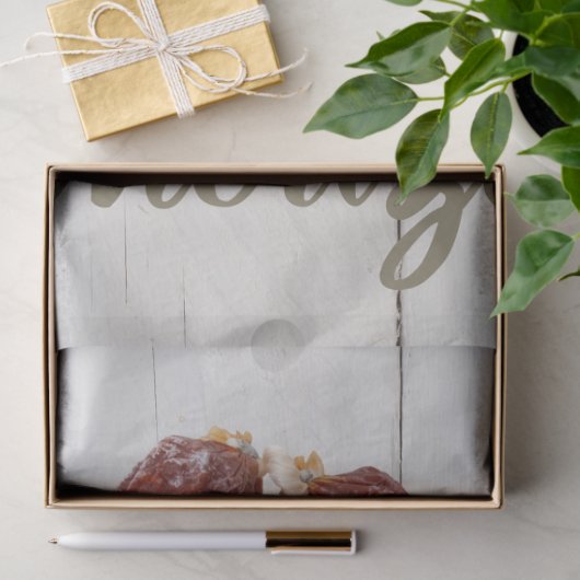 Papier Mousseline Chorizo Saucisson (Cadeau)