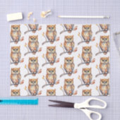 Papier Mousseline Chouette (Artisanat)