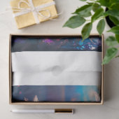 Papier Mousseline Chouette à fleurs (Cadeau)
