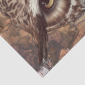 Papier Mousseline Chouette à vapeur (Détail)