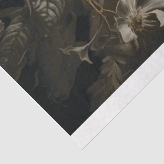 Papier Mousseline Chouette blanche (Détail)