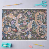 Papier Mousseline Chouette et fleurs, William Morris (Artisanat)