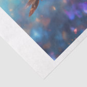 Papier Mousseline Chouette florale (Détail)