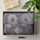 Papier Mousseline Chouette florale (Cadeau)