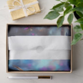 Papier Mousseline Chouette florale 2 (Cadeau)