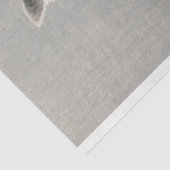 Papier Mousseline Chouette japonaise vintage Lune d'oiseaux (Détail)