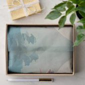 Papier Mousseline Chouette lunaire (Cadeau)