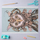 Papier Mousseline Chouette rose Gizmo Hootsworth (Artisanat)