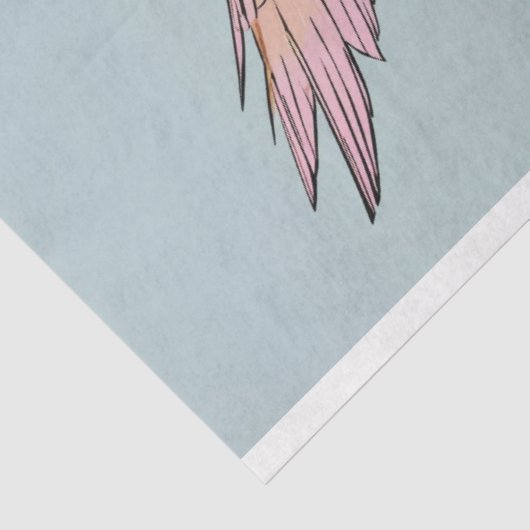 Papier Mousseline Chouette rose Gizmo Hootsworth (Détail)