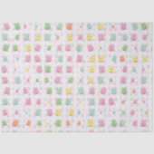 Papier Mousseline chouettes hiboux de A (Recto)