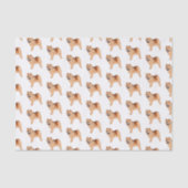Papier Mousseline Chow Chow dog cartoon (Recto)