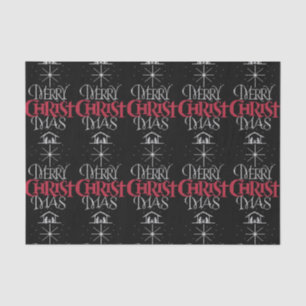Papier Mousseline Chrétien Religieux Vilain Joyeux Chandail de Noël