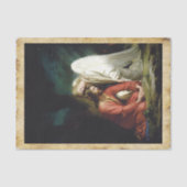 Papier Mousseline Christ à Gethsémani, Découpage (Recto)