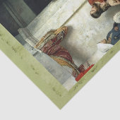 Papier Mousseline Christ et les enfants, Découpage (Détail)