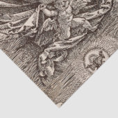 Papier Mousseline Christ né au ciel par les anges (Détail)