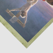 Papier Mousseline Christ sur la croix, Découpage (Détail)