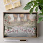 Papier Mousseline Christmas (Cadeau)