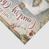 Papier Mousseline Christmas (Détail)