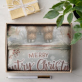 Papier Mousseline Christmas (Cadeau)