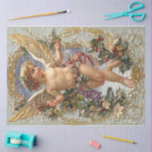 Papier Mousseline Christmas Cherub (Artisanat)