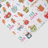 Papier Mousseline Christmas Cococoa, Ginger Cookies (Détail)