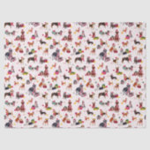 PAPIER MOUSSELINE CHRISTMAS DOG CUTENESS CREAM (Recto)