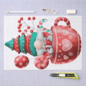 Papier Mousseline Christmas Gnome (Artisanat)