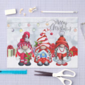 Papier Mousseline Christmas Gnomes (Artisanat)