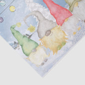Papier Mousseline Christmas Gnomes (Détail)
